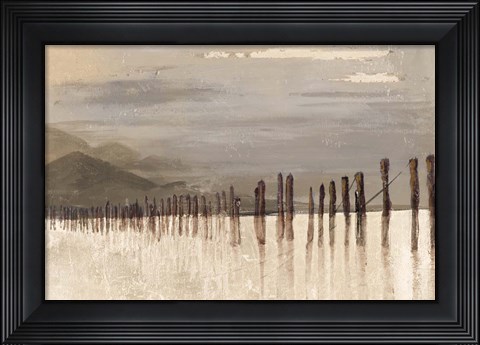 Framed Hidden Pier Print