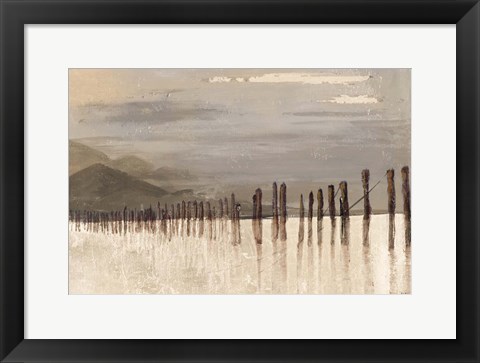 Framed Hidden Pier Print