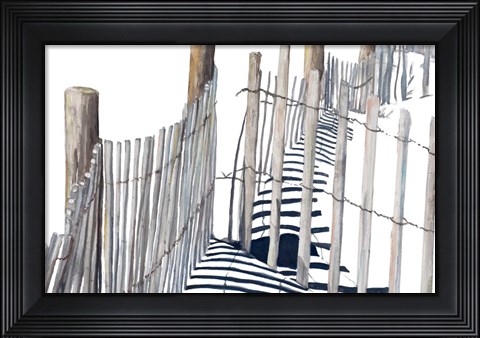 Framed Shadows of Paradise Print