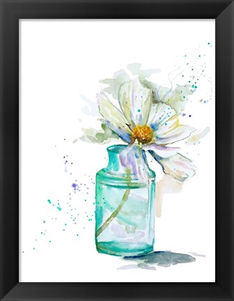 Framed Fresh Little Flower I Print
