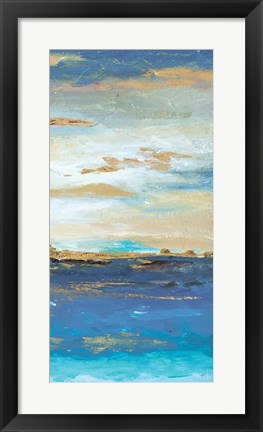 Framed Sea Mystery Panel III Print