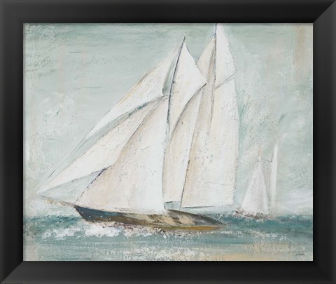 Framed Cape Cod Sailboat Print