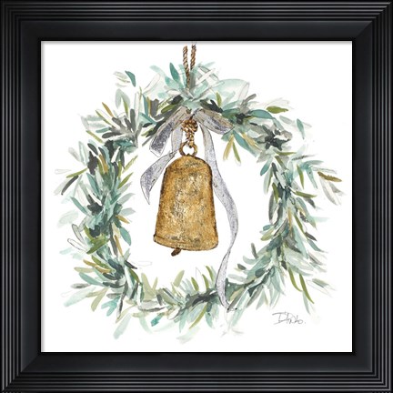 Framed Aspen Wreath Print