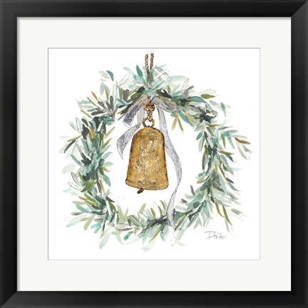 Framed Aspen Wreath Print