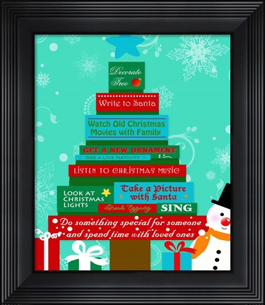 Framed Christmas Tales Print
