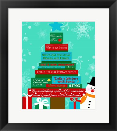 Framed Christmas Tales Print