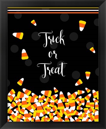 Framed Trick or Treat Print