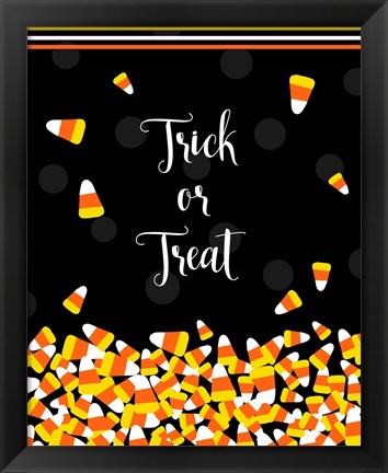 Framed Trick or Treat Print