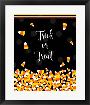 Framed Trick or Treat Print