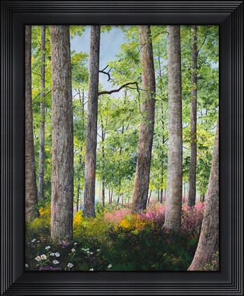 Framed Enchanted Forest Print