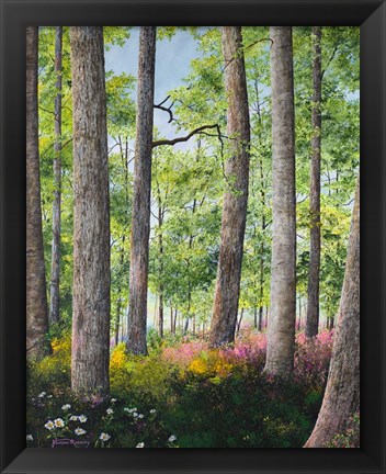 Framed Enchanted Forest Print