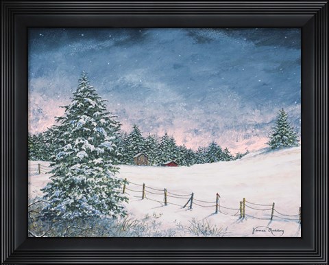 Framed Winter Mornings Print
