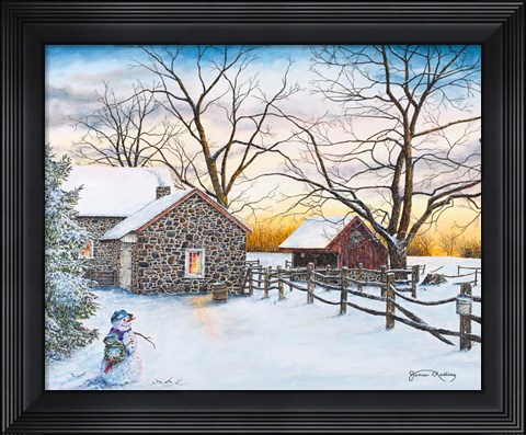 Framed Mr.Twiggs Print
