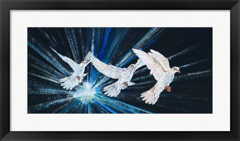 Framed Three Spirits Print