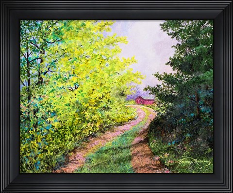 Framed Almost Summer Print
