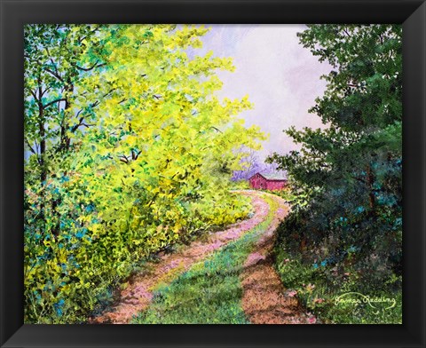 Framed Almost Summer Print