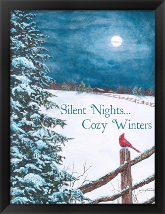 Framed Cozy Winters Print