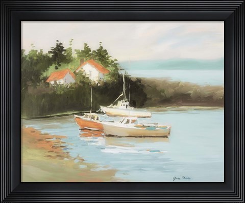 Framed Sailboats Print