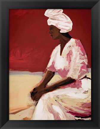 Framed Warm Reflection Print