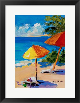 Framed Caribbean Coast Print