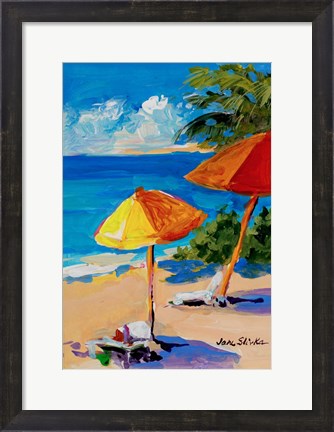 Framed Caribbean Coast Print