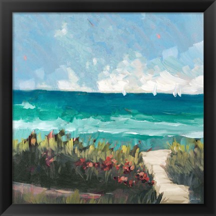 Framed Oceanside II Print