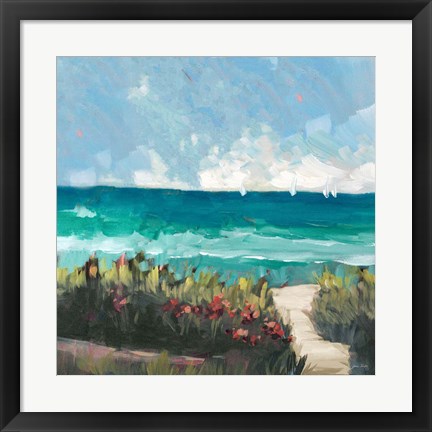 Framed Oceanside II Print