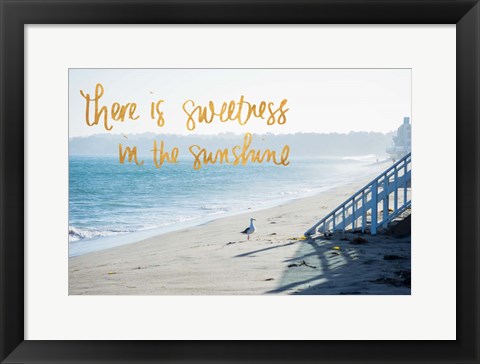 Framed Sweetness in the Sunshine Print