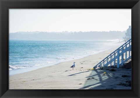 Framed Beach Stroll Print