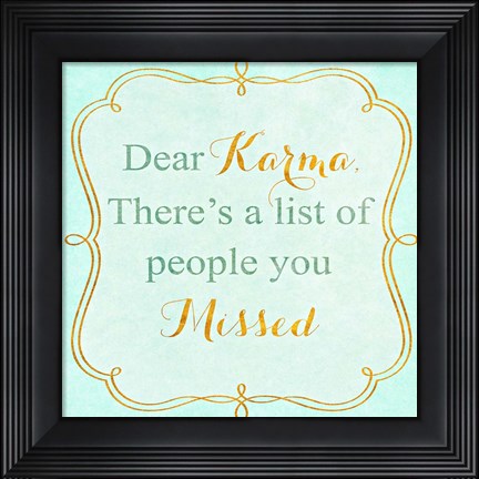 Framed Snark Fest Square IV Print
