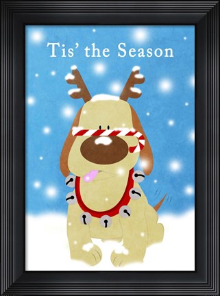 Framed Christmas Barks II Print