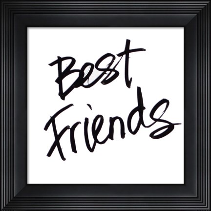 Framed Best Friends Print