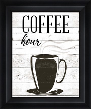 Framed Coffee Hour Print