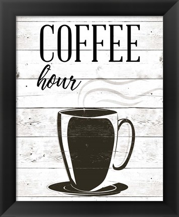 Framed Coffee Hour Print