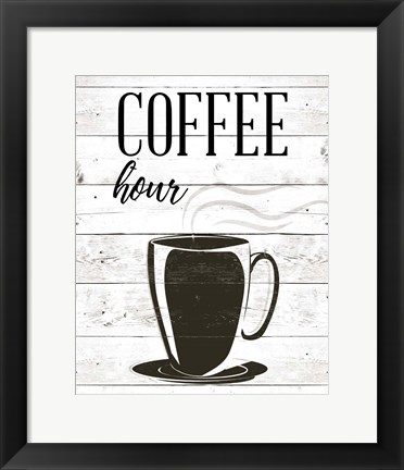 Framed Coffee Hour Print