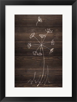 Framed Late Blooms II Print