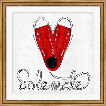 Framed Sole Mate Print