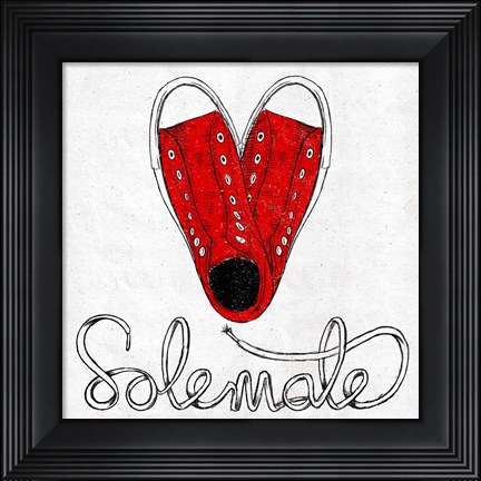 Framed Sole Mate Print