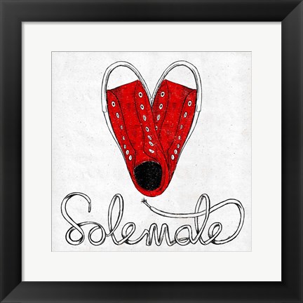 Framed Sole Mate Print