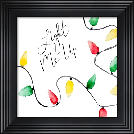Framed Light Me Up Print
