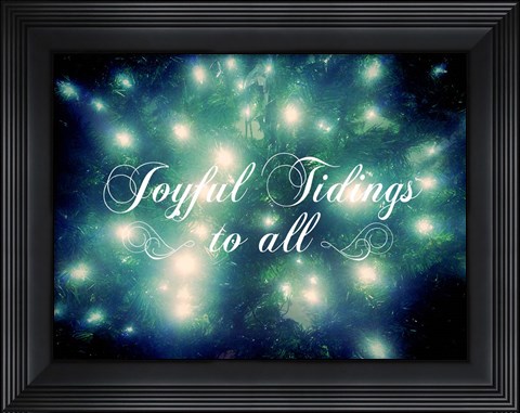 Framed Joyful Tidings Print