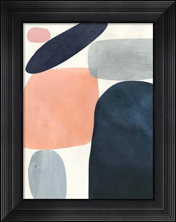 Framed Gem Totem I Print
