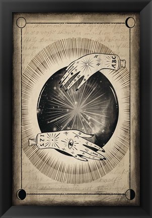 Framed Fortune Tarot I Print