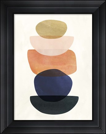 Framed Mod Pods II Print