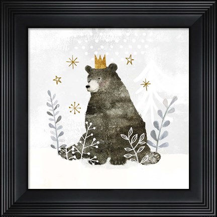 Framed Woodland Celebration I Print