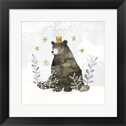 Framed Woodland Celebration I Print