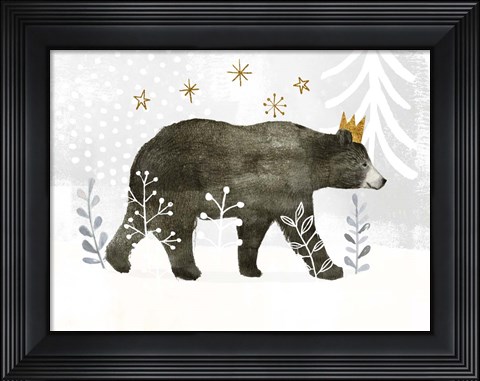 Framed Woodland Celebration III Print