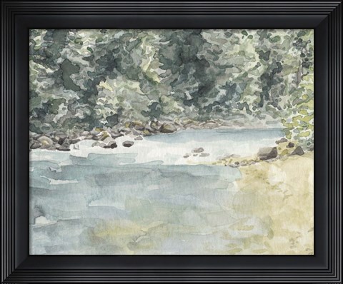 Framed Virginia Woods II Print