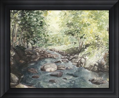 Framed Virginia Woods IV Print