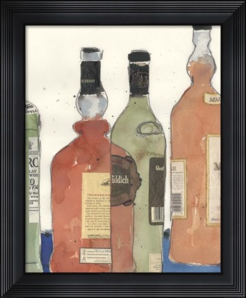 Framed Malt Scotch I Print